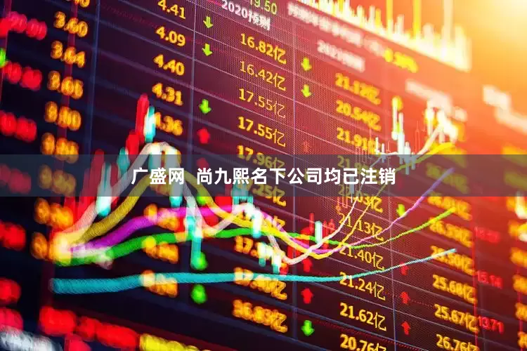 广盛网  尚九熙名下公司均已注销
